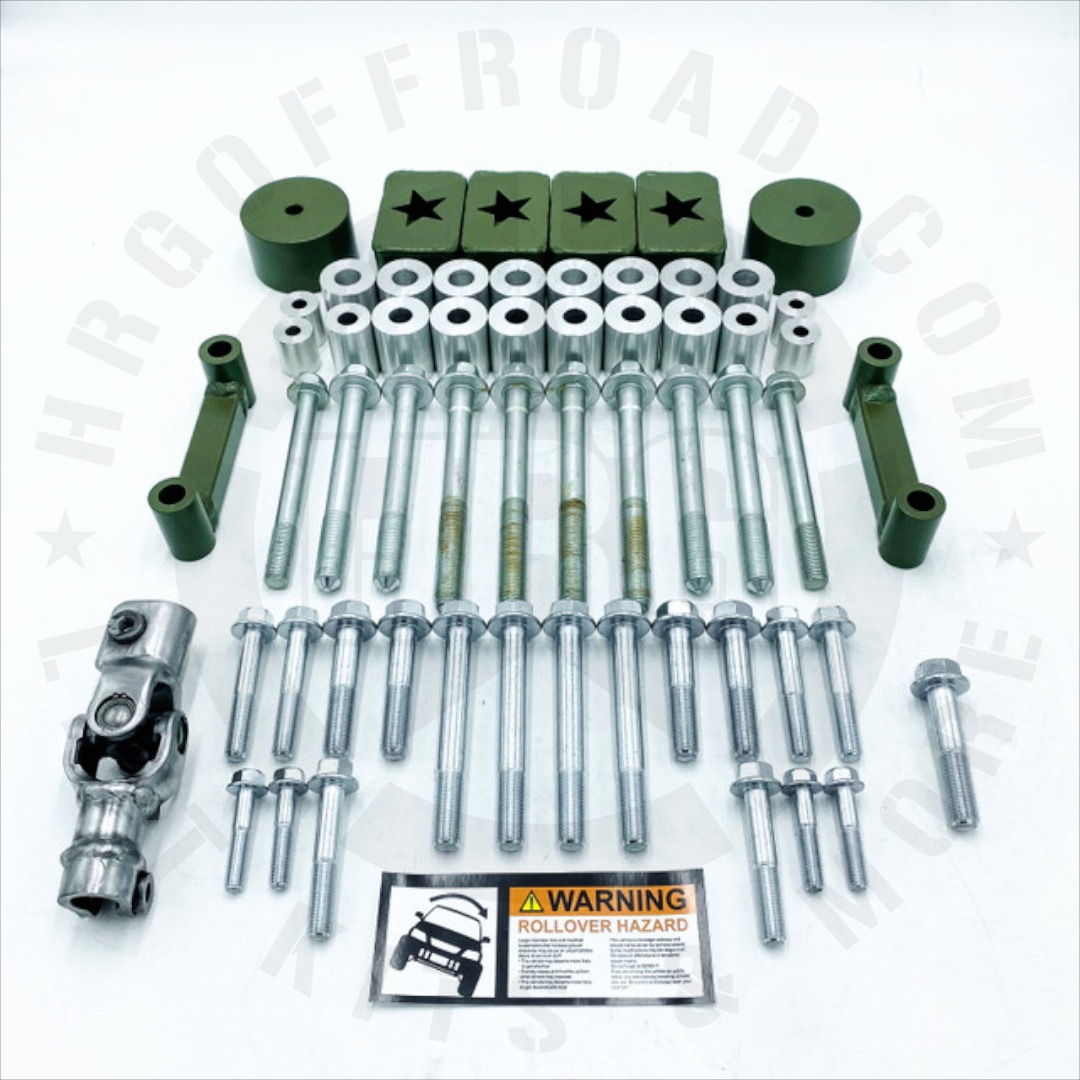 1.5 INCH (38MM) SUBFRAME KIT FOR 1997-2001 HONDA CR-V - HRG Offroad