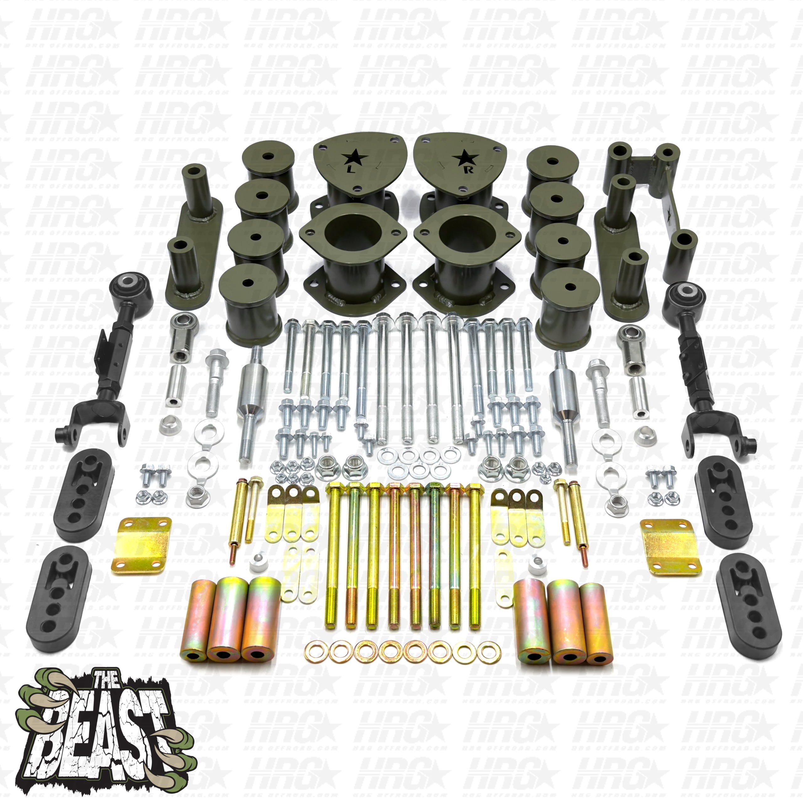 THE BEAST 6 INCH LIFT KIT FOR 2002-2006 HONDA CR-V - HRG Offroad